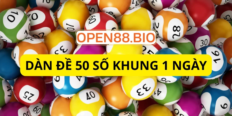 Cách soi dàn đề 50 số khung 1 ngày bất bạ