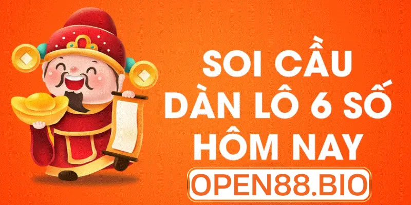 Giao diện đặt cược dàn lô 6 số tại nhà cái OPEN88