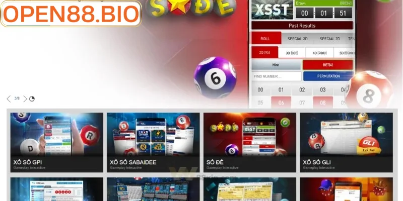 Xổ Số Open88: Tỷ Lệ Thưởng 1 Ăn 99 Và Bí Kíp Soi Cầu 2026 Giao diện đặt cược xổ số Open88 trực tuyến an toàn