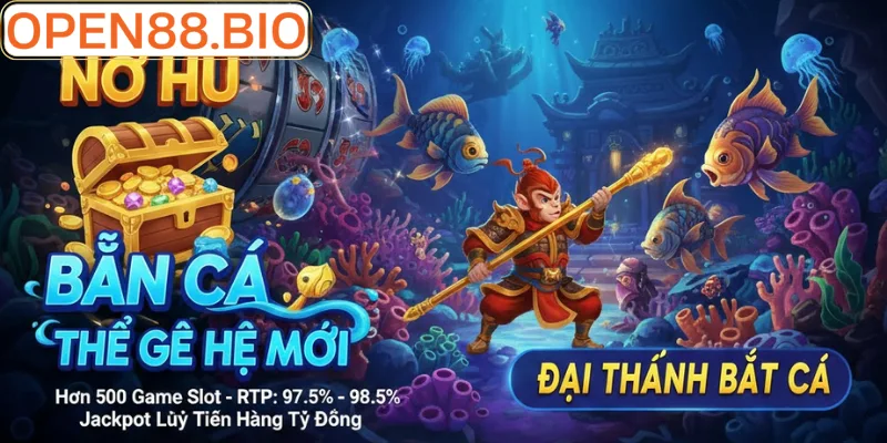Sảnh game được ưa thích bắn cá và nổ hũ
