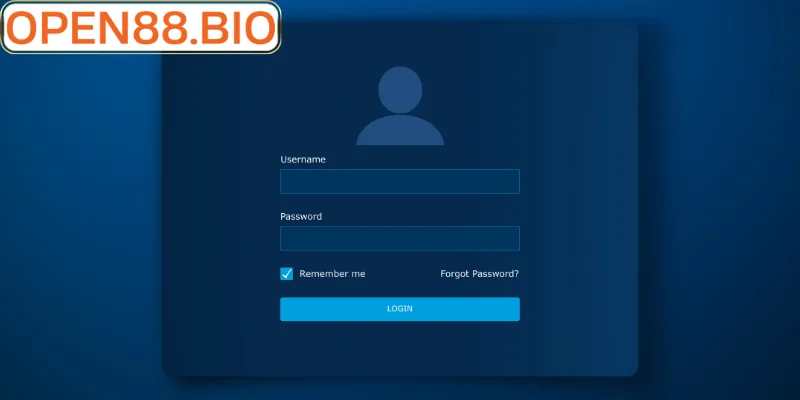 Hướng dẫn Open88: Cẩm nang toàn tập cho người chơi mới Giao diện đăng ký tài khoản Open88 đơn giản