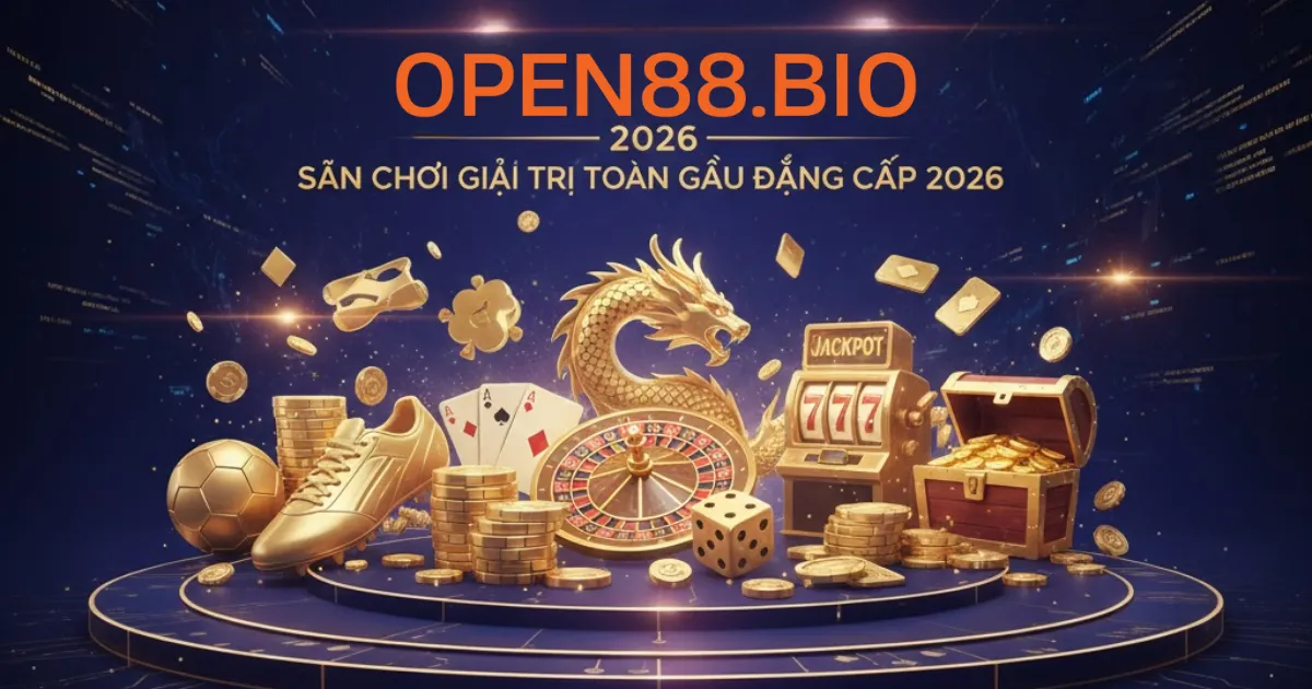 Open88 – Nhà Cái Cá Cược Trực Tuyến Uy Tín Năm 2026 Logo Open88 Nhà cái uy tín 2026